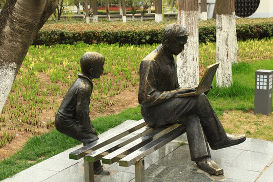 偷窺 銅像 公園