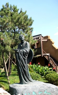 園博會(huì)八大山人雕塑
