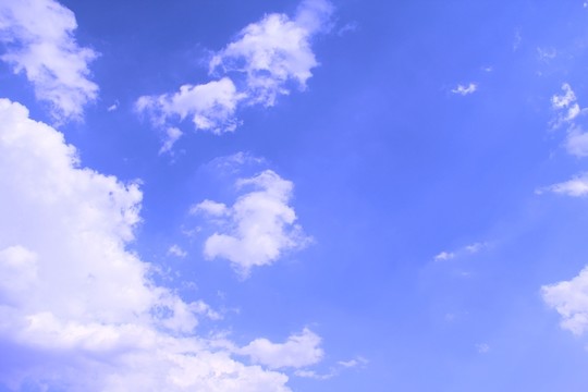 天空 藍(lán)天白云  晴天