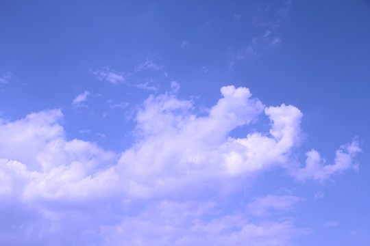 天空 藍(lán)天白云  晴天