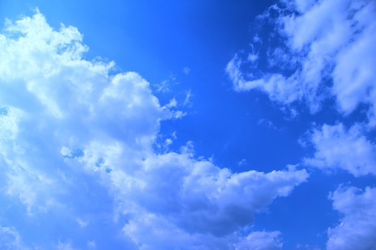 藍(lán)天白云  天空  云彩