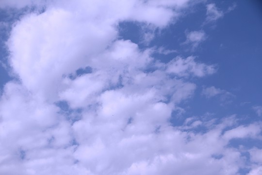 天空   藍(lán)天白云