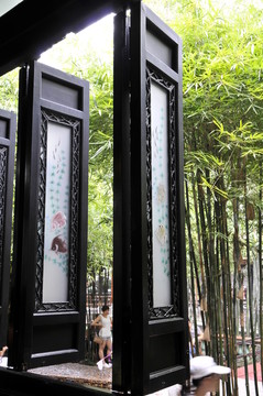 南粵苑 花窗