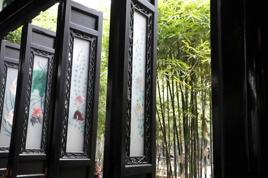 南粵苑 花窗