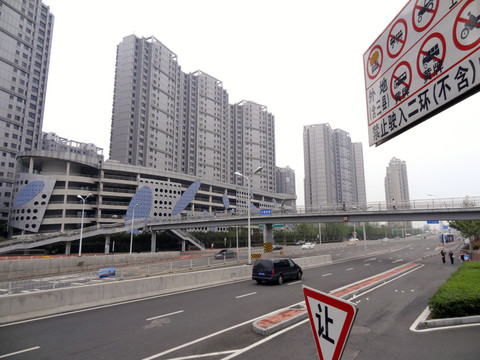 城市建筑 城市道路
