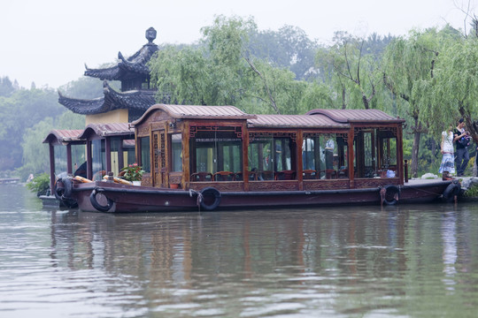 瘦西湖 游船