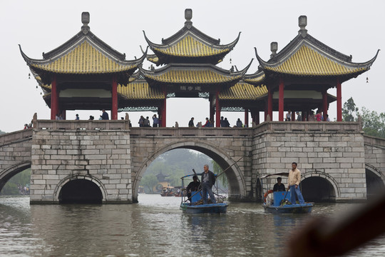 瘦西湖 五亭橋