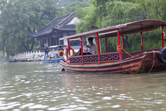 瘦西湖 游船