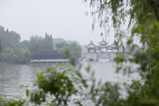 瘦西湖 五亭橋 蓮花橋