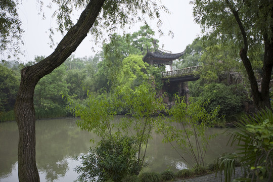瘦西湖 揚(yáng)州 園林 公園 徐園