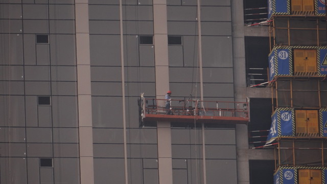 建筑 工地 高樓 高空作業(yè)