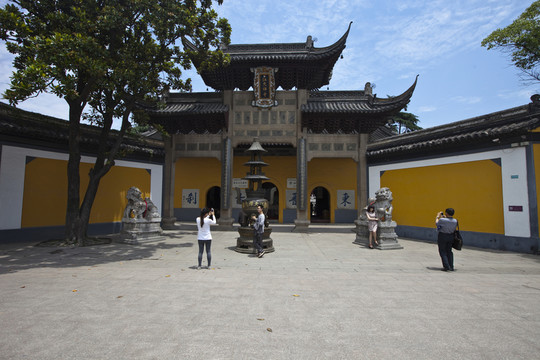 金山寺 寺廟 江天禪寺 廟宇