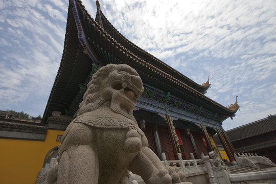 金山寺 寺廟 江天禪寺 廟宇