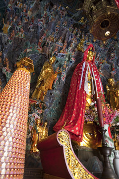金山寺 寺廟 江天禪寺 佛像