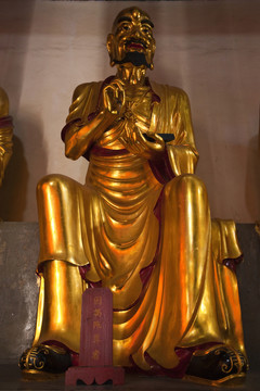 金山寺 羅漢 江天禪寺 佛像