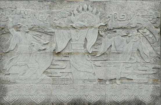 堯帝雕塑