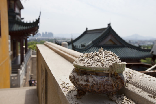 金山寺 寺廟 江天禪寺 廟宇