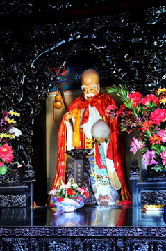北京白云觀(guān)壽星雕像