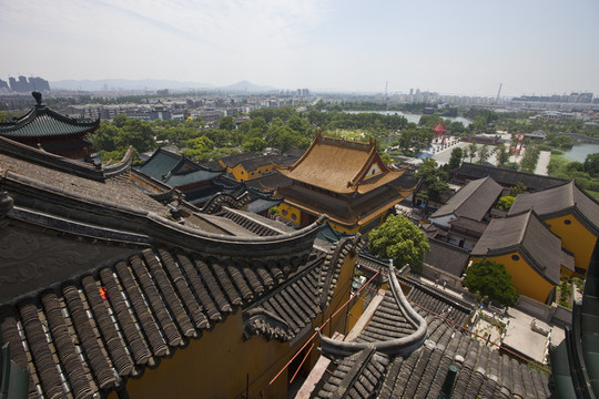 金山寺 寺廟 江天禪寺 廟宇