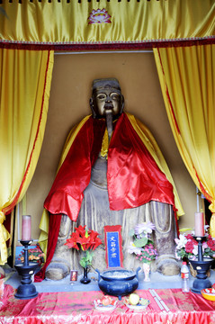 北京妙峰山文昌帝塑像
