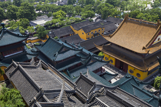 鎮(zhèn)江金山景區(qū) 金山寺 百花洲