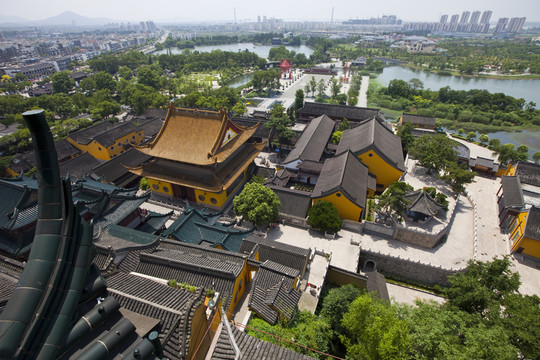 鎮(zhèn)江金山景區(qū) 金山寺 百花洲