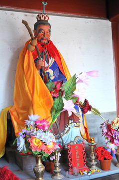 平谷丫髻山藥王孫思邈塑像