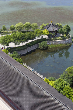 鎮(zhèn)江金山景區(qū) 金山寺 百花洲