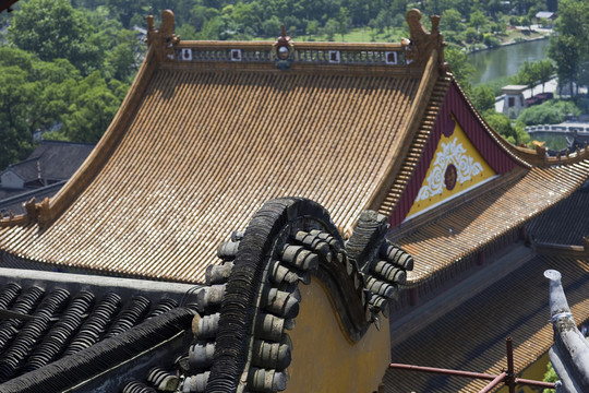金山寺 寺廟 江天禪寺 廟宇