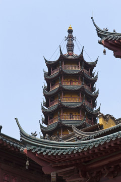 慈壽塔 金山寺 寺廟 江天禪寺