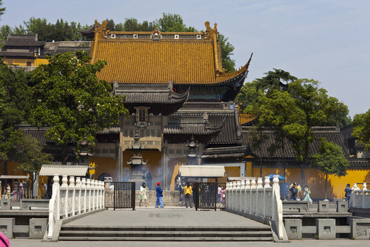 金山寺 寺廟 江天禪寺 廟宇