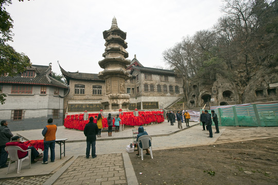 舍利塔 棲霞寺 棲霞山 南京