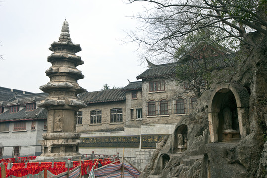 舍利塔 棲霞寺 棲霞山 南京