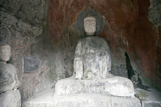 千佛崖 石窟 棲霞山 棲霞寺