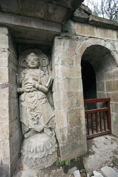 千佛崖 石窟 棲霞山 棲霞寺