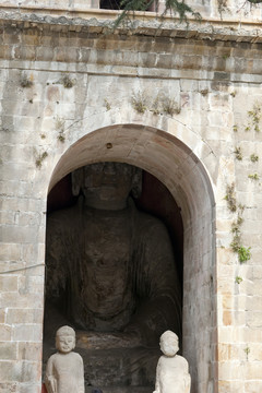 千佛崖 石窟 棲霞山 棲霞寺