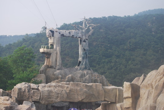 華夏城園景