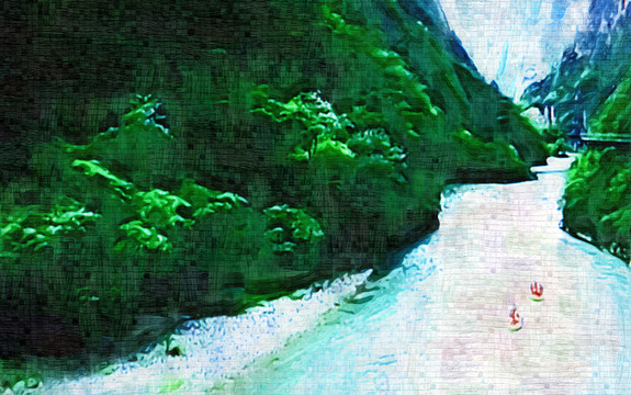 巴拉格宗峽谷