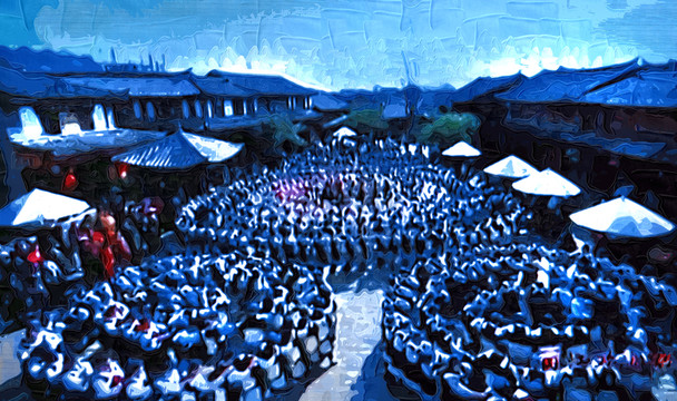 麗江景色