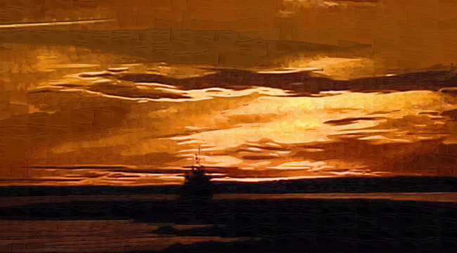 晚霞風(fēng)景