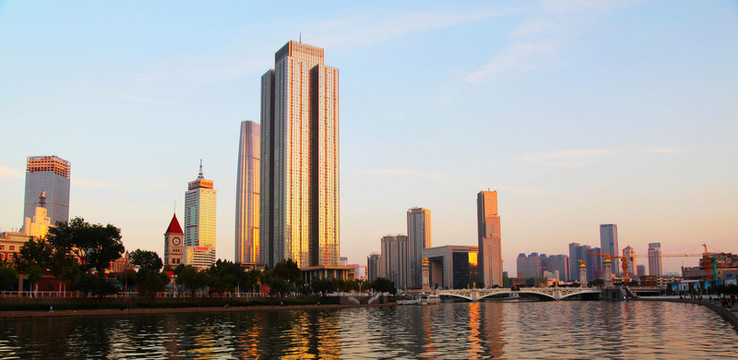 天津海河風光