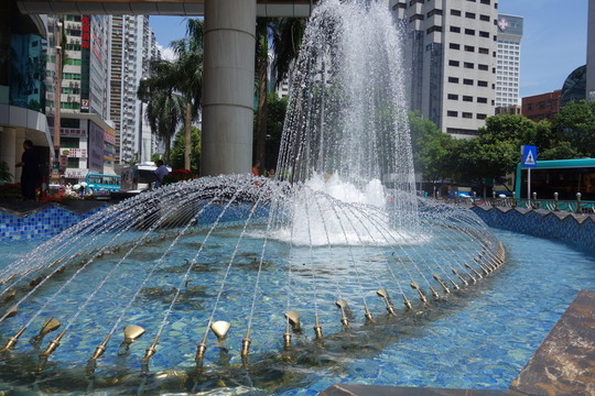 噴泉 深圳建筑