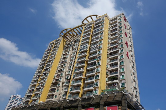 深圳建筑群 湖臻大廈