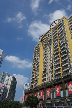 深圳建筑群 湖臻大廈