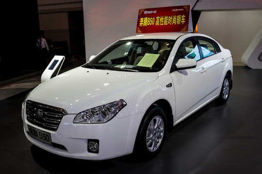 車展 白色汽車