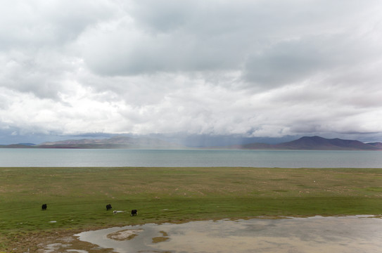 西藏錯(cuò)那湖雨