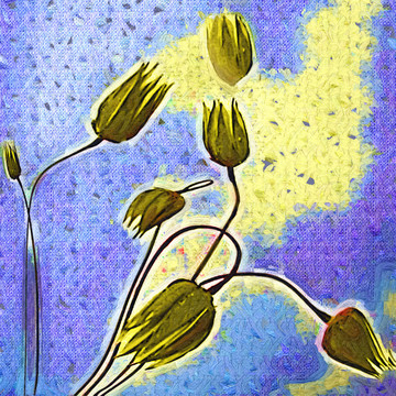 花裝飾畫