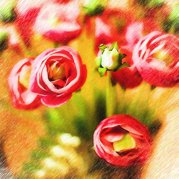 插花
