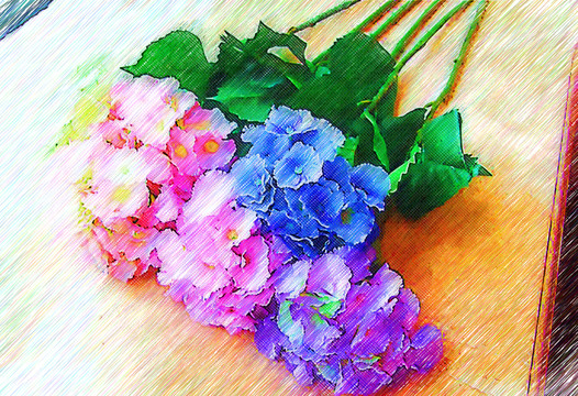 花裝飾畫