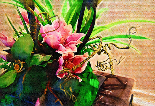 插花
